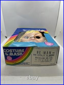 VTG 1980'S BEN COOPER HE-MAN HALLOWEEN COSTUME 1982 Mattel Childs Medium MOTU