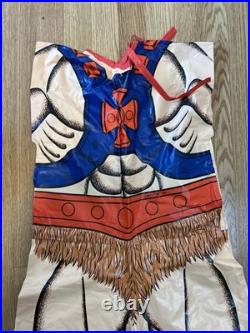 VTG 1980'S BEN COOPER HE-MAN HALLOWEEN COSTUME 1982 Mattel Childs Medium MOTU