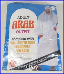 VTG 1984 RARE Ben Cooper ARAB Adult Halloween Party Costume Outfit NEW