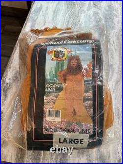 VTG 1989 Collegeville Deluxe Costume Halloween Wizard of Oz Cowardly Lion