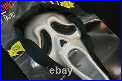 VTG 1997 Scream Mask Bleeding Ghost Face Costume Fun World Damaged Box 10222sw