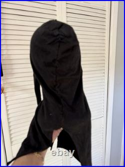 VTG 90s Scream Ghost Face Fun World Div Generation 1 Orange Cotton Hood