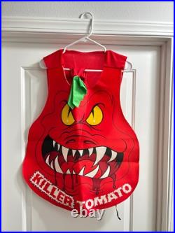 VTG Attack Of The Killer Tomatoes Costume Kids 1991 Collegeville Costumes RARE