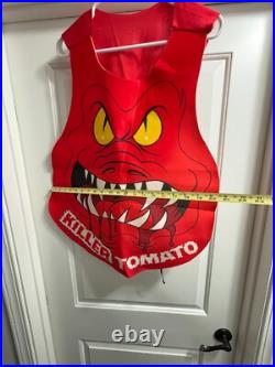 VTG Attack Of The Killer Tomatoes Costume Kids 1991 Collegeville Costumes RARE