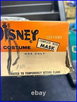 VTG Ben Cooper Minnie Mouse Costume/Mask In Original Box Size Large