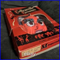 VTG Collegeville Devil Halloween Costume with Mask & Outfit Original Box 60s 70s