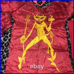 VTG Collegeville Devil Halloween Costume with Mask & Outfit Original Box 60s 70s