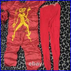 VTG Collegeville Devil Halloween Costume with Mask & Outfit Original Box 60s 70s