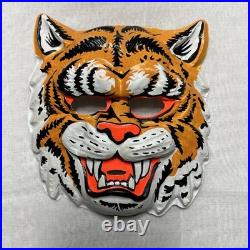 VTG Collegeville Ling Tiger Mask Handmade Halloween Costume Suit Ringling Bros