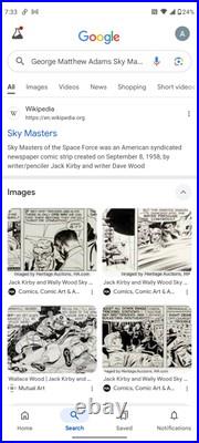 VTG Halloween Costume SKY MASTERS OF THE SPACE FORCE Wool Men's Large