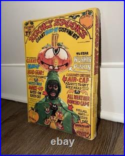 VTG Kooky Spooks Giant Blow Up Halloween Costume WUNKIN PUNKIN 1980 Sealed RARE