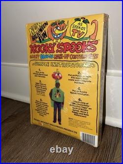 VTG Kooky Spooks Giant Blow Up Halloween Costume WUNKIN PUNKIN 1980 Sealed RARE