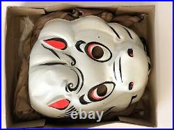 VTG Nightmare Caspers Horse 1950s Collegeville RARE Halloween Costume Box Mask