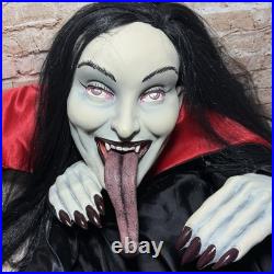 VTG RARE VAMPIRESS HEAD CLINGER Mario Chiodo Studios Halloween Costume with Box