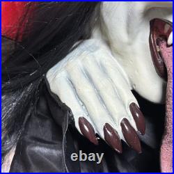 VTG RARE VAMPIRESS HEAD CLINGER Mario Chiodo Studios Halloween Costume with Box