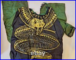 Very RARE 1962 Ben Cooper Magic Glo Rattles the Snake Man #888 Costume withbox