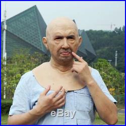 Very realistic soft silicone mask realistic old people soft silicone mask LNN-1
