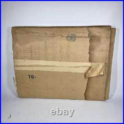 Vintage 1950's The Brain Electronic Man Cardboard Costume By Fibre-Bilt 1957