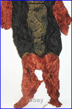 Vintage 1950s Disney Scarecrow Ben Cooper Halloween Costume Mask withBox Wizard Oz