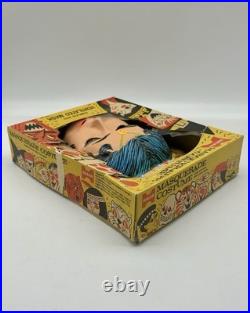 Vintage 1950s HALCO Gypsy Girl Masquerade Costume Mask w Box Halloween