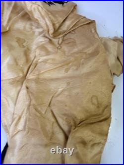 Vintage 1950s Halloween mask GHOST Costume In box Collegeville AS-IS READ