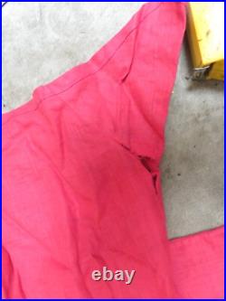Vintage 1950s Santa Suit Coat Pants Boot Covers Hat Lightweight Vintage 1950s Santa Suit Coat Pants Boot Covers Hat Lightweight
