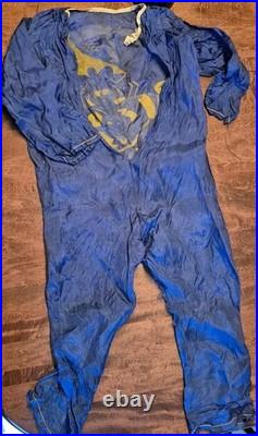 Vintage 1950s Tom Terrific Halloween Costume Jumpsuit Captain Kangaroo CBS Rare