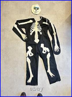 Vintage 1950s children's Halloween costumes Star for FAO Shwarz Skeleton Devil