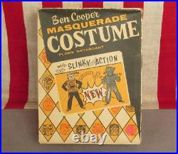 Vintage 1958 Ben Cooper Koo Koo Clock Slinky Halloween Costume Complete with Box