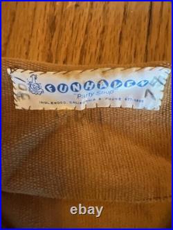 Vintage 1960's Funhaven Hollywood Medieval Cloak Hand Made and Stitched Vintage 1960's Funhaven Hollywood Medieval Cloak Hand Made and Stitched