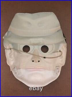 Vintage 1960's SECRET AGENT Ben Cooper Halloween Costume Mask w Box CHATTERMOUTH