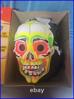 Vintage 1960s Collegeville Adult Size Large 42-44 Halloween Costume With Mask