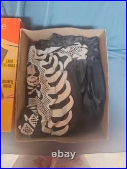 Vintage 1960s Collegeville Adult Size Large 42-44 Halloween Costume With Mask
