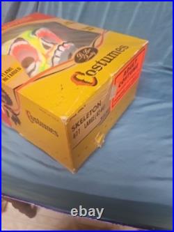 Vintage 1960s Collegeville Adult Size Large 42-44 Halloween Costume With Mask