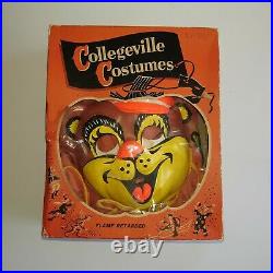 Vintage 1960s Collegeville Little Bear Costume for Tint Tot (3 yrs) With Box