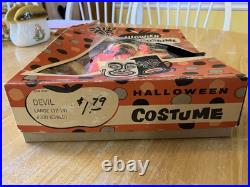 Vintage 1960s Devil Child Halloween Costume