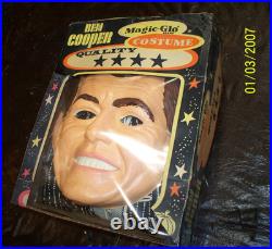 Vintage 1963 Ben Cooper Mr. President J. F. K. Halloween Costume- Magic Glow-rare
