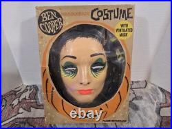 Vintage 1965 Addams Family Morticia Halloween Costume/ Ben Cooper /Medium