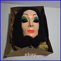 Vintage 1965 Addams Family Morticia Halloween Costume/ Ben Cooper /Medium