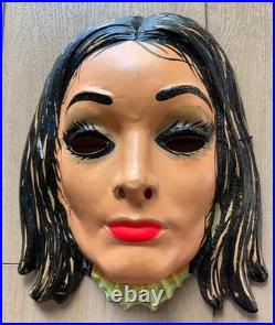Vintage 1965 Addams Family Morticia Halloween Costume/ Ben Cooper /Medium