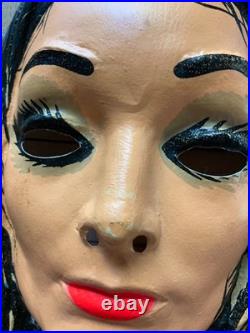 Vintage 1965 Addams Family Morticia Halloween Costume/ Ben Cooper /Medium