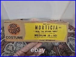 Vintage 1965 Addams Family Morticia Halloween Costume/ Ben Cooper /Medium