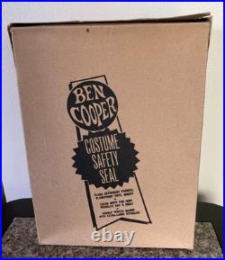 Vintage 1965 Addams Family Morticia Halloween Costume/ Ben Cooper /Medium