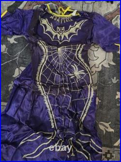 Vintage 1965 Addams Family Morticia Halloween Costume/ Ben Cooper /Medium