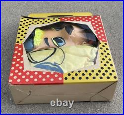 Vintage 1965 Ben Cooper Costume'Jama Pajamas TOPO GIGIO Mouse IN BOX Tiny Tot