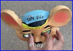 Vintage 1965 Ben Cooper Costume'Jama Pajamas TOPO GIGIO Mouse IN BOX Tiny Tot