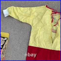 Vintage 1965 Ben Cooper Costume'Jama Pajamas TOPO GIGIO Mouse IN BOX Tiny Tot