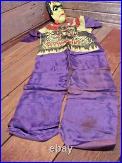 Vintage 1965 Ben Cooper FRANKENSTEIN Halloween Costume
