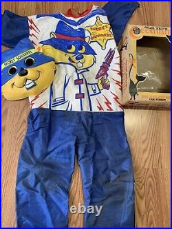 Vintage 1965 Secret Squirrel Ben Cooper Halloween Costume And Mask With Box