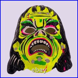 Vintage 1966 Collegeville Costume Ghoul Phantom of the Opera Mask w Box RARE HTF